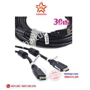 Cáp hdmi to hdmi 30m chuẩn 1.4 Z-TEK (ZE-621) Chính hãng