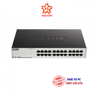 24-port 10/100/1000Mbps Unmanaged Switch D-LINK DGS-1024C (Vỏ kim loại)