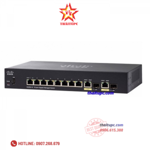 Cisco 8-ports Gigabit Managed Switch - SG350-10-K9