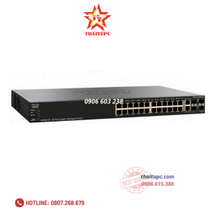 Cisco 28-Port Gigabit Managed Switch - SG350-28-K9-G5