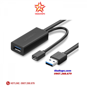 Cáp nối dài 5M USB 3.0 Ugreen 20826