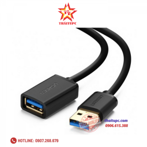 Cáp nối dài USB 3.0 dài 2m cao cấp Ugreen 10373 chính hãng