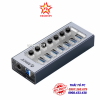 bo-chia-usb-hub-7-cong-usb-3-0-voi-cac-cong-tac-rieng-leorico-at2u3-7ab-gy - ảnh nhỏ  1