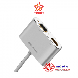 BỘ CHUYỂN ĐỔI MINI DISPLAYPORT SANG HDMI/VGA UGREEN 20421