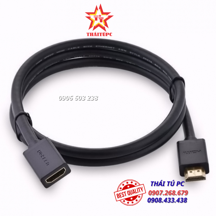 CÁP HDMI NỐI DÀI UGREEN HD107 5M 10146 CÁP HDMI NỐI DÀI UGREEN HD107 5M 10146