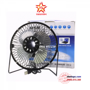QUẠT LỒNG SẮT SANHUAI A816 USB