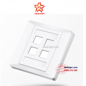MẶT RJ45 4P VUÔNG UNITEK (T014A)