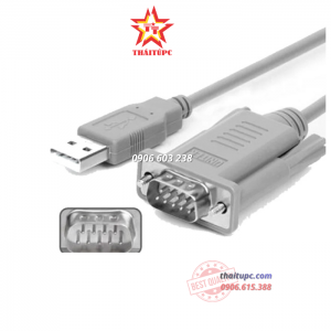 DÂY CÁP CHUYỂN ĐỔI TỪ CỔNG USB 2.0 RA CỔNG RS232 1.5M Y-1050 UNITEK