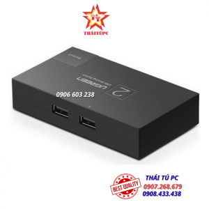 Bộ chia máy in 1 ra 2 cổng USB 2.0 chính hãng Ugreen 30345