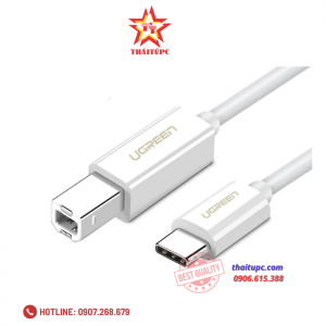 Cáp máy in chuẩn Type-c Ugreen 40560 dài 1M