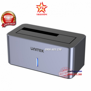 HỘP ĐỰNG Ổ CỨNG SSD/HDD SỬ DỤNG CHO MÁY TÍNH VÀ LAPTOP 2.5/3.5 SATA 6G S1304A 3.0 UNITEK