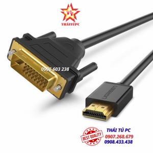 CÁP CHUYỂN ĐỔI HDMI SANG DVI DÀI 1M UGREEN 30116 CAO CẤP