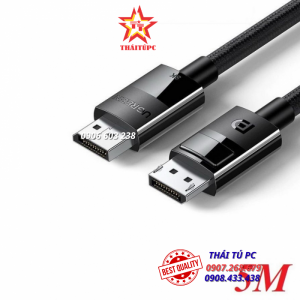 CÁP DISPLAYPORT 1.4 DÀI 5M HỖ TRỢ 8K@60HZ UGREEN 80394