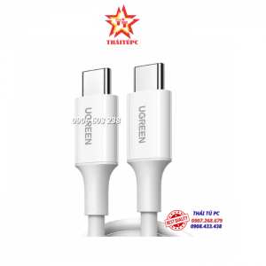 CÁP USB TYPE C TO USB TYPE C KẾT NỐI SẠC, TRUYỀN DỮ LIỆU DÀI 0,5M UGREEN 50962