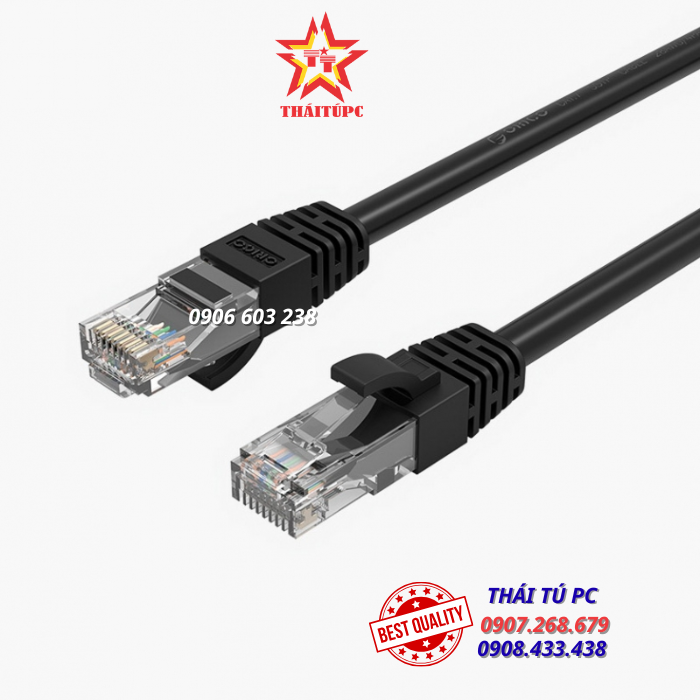 CÁP MẠNG BẤM SẴN CAT6 UTP DÀI 1M, 2M - 40M ORICO PUG-C6 CÁP MẠNG BẤM SẴN CAT6 UTP DÀI 1M, 2M - 40M ORICO PUG-C6