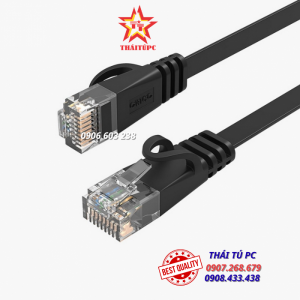 CÁP MẠNG BẤM SẴN CAT6 UTP DÀI 1M, 2M - 30M ORICO PUG-C6B DÂY DẸT