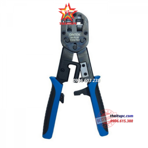 Kềm bấm mạng cho đầu RJ45 xuyên thấu Cat5/Cat6 Dintek Pass Through ezi-PLUG 6102-01021