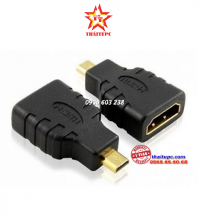 ĐẦU ĐỔI Micro HDMI (K) -> HDMI (L) UNITEK (Y-A 011) 