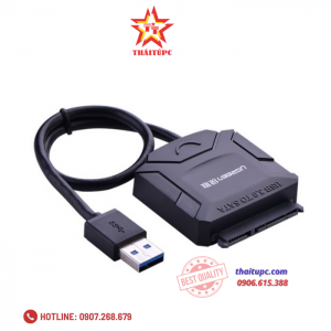 Cáp USB 3.0 to SATA HDD 2,5 và 3,5 Converter chính hãng Ugreen 20611 cao cấp