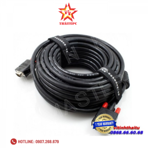 Cáp VGA Unitek LCD 3C+6 (20m)  (Y-C 508G)