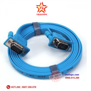 Cáp VGA Dtech 3m dẹp 69F30