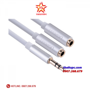 Cáp Chia 2 Cổng Audio 3.5mm Ugreen 10780